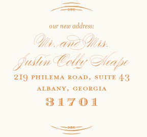 our new address