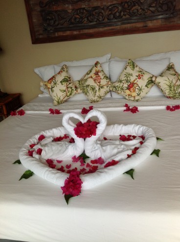 honeymoon bed