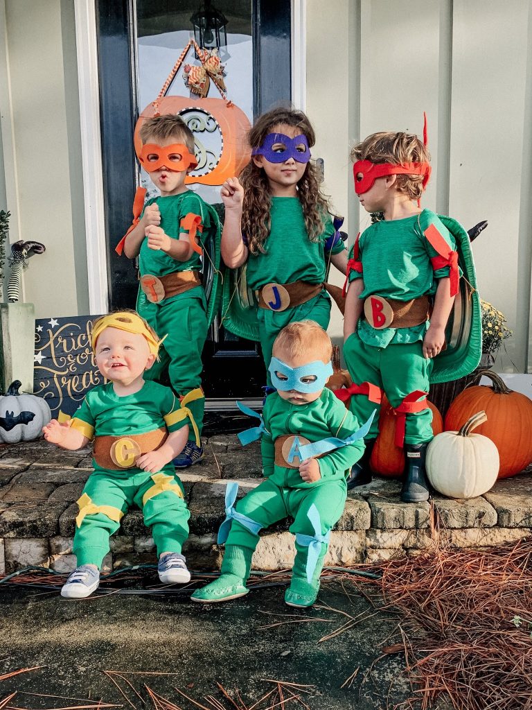 DIY ninja turtle costumes – Heape of Love